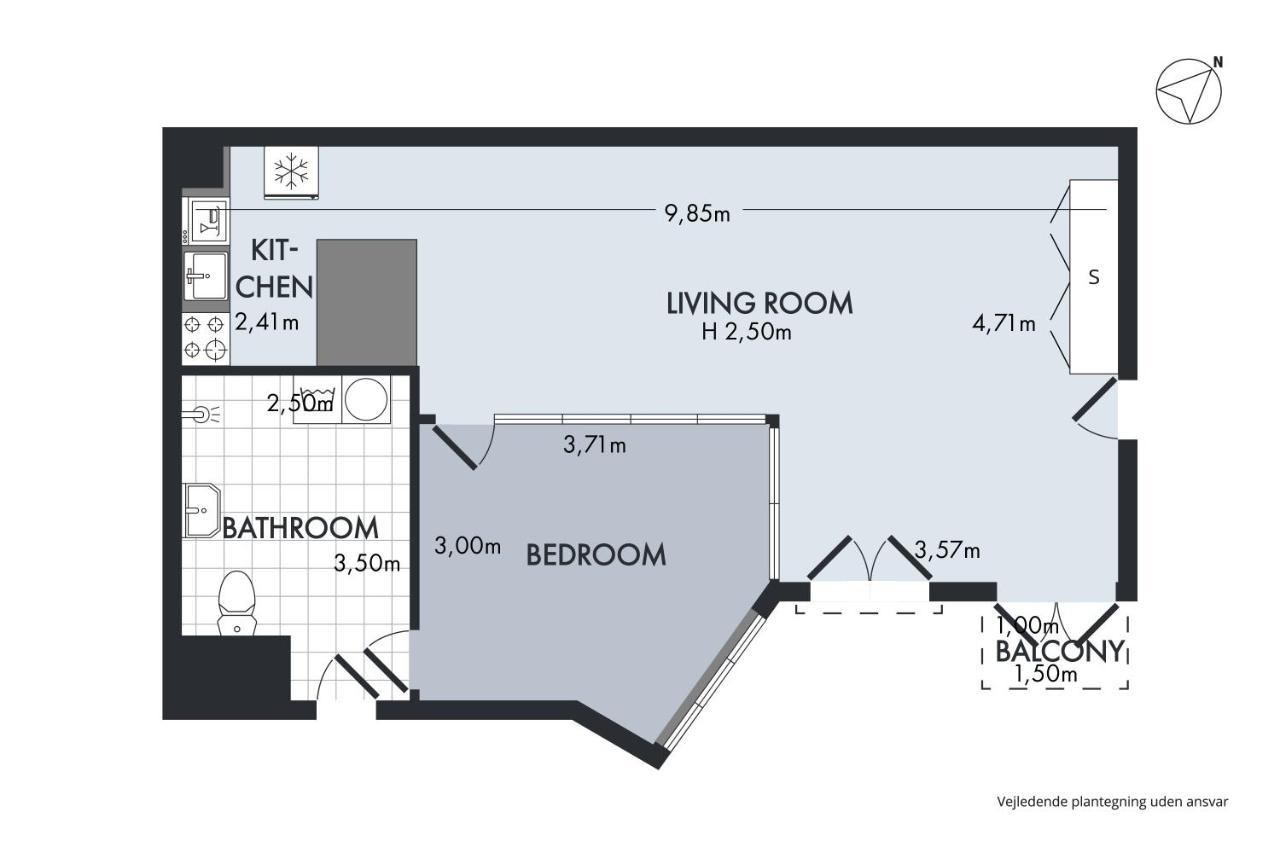 Sanders City - Popular One-Bedroom Apartment In The Lovely Capital Копенхаген Екстериор снимка